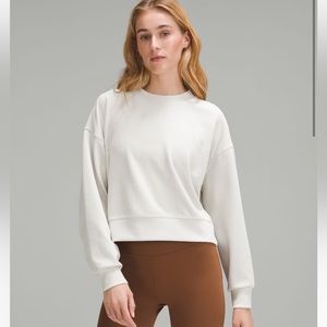 Lululemon Ribbed Softstreme Perfectly Oversized Cropped Crew